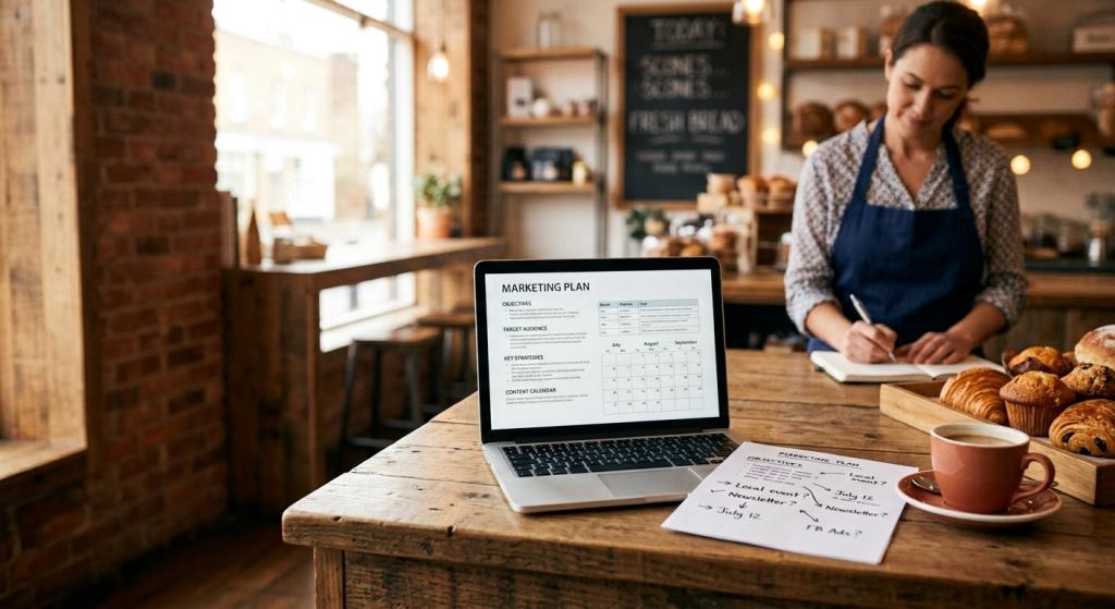 Small Business Marketing Plan Template (Free + Example)